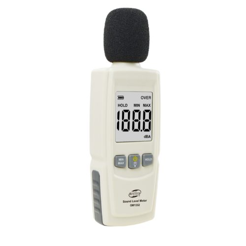 Шумомер GM1352 от Benetech Цифровой портативный шумомер GM1352 от Benetech со шкалой до 130дБ