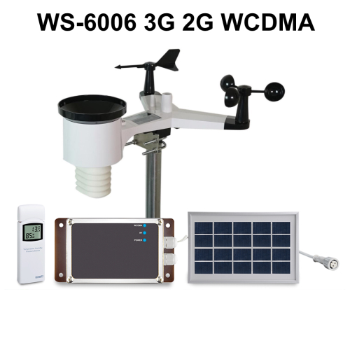 Метеостанция WS-6006 профессиональная, автономная, 3G WCDMA GPRS Метеостанция WS-6006 профессиональная, автономная, 3G WCDMA GPRS