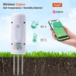 Датчик влажности и температуры почвы Zigbee QT-07S
